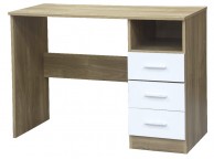 GFW Ottawa Dressing Table in Oak and White Gloss Thumbnail