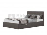 Birlea Berlin 4ft6 Double Grey Fabric Ottoman Bed Thumbnail