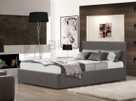 Birlea Berlin 5ft Kingsize Grey Fabric Ottoman Bed Thumbnail