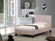 Birlea Berlin 3ft Single Wheat Fabric Bed Frame Thumbnail