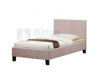Birlea Berlin 3ft Single Wheat Fabric Bed Frame Thumbnail