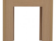 GFW Los Angeles Lamp Table in Oak Effect Thumbnail
