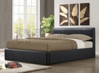 Birlea Ottoman 3ft Single Ottoman Brown Faux Leather Bed Frame Thumbnail