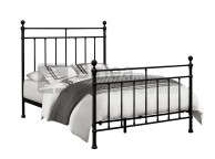 Birlea Clara 4ft6 Double Black Metal Bed Frame Thumbnail