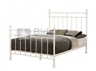 Birlea Clara 4ft6 Double Cream  Metal Bed Frame Thumbnail