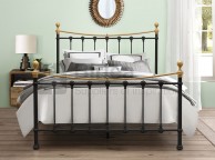 Birlea Montrose 4ft6 Double Black Metal Bed Frame Thumbnail