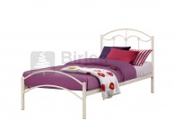 Birlea Poppy 3ft Single Cream Metal Bed Frame Thumbnail