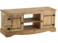 Birlea Corona Pine 2 Door Flat Screen TV Unit Thumbnail