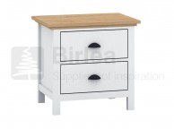 Birlea Richmond White And Pine Nightstand Thumbnail