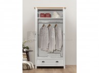 Birlea Richmond White And Pine Wardrobe Thumbnail