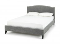 Serene Charlotte 6ft Super Kingsize Steel Fabric Bed Frame With Ebony Feet Thumbnail