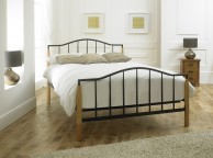 Limelight Neptune 4ft Small Double Black Metal Bed Frame Thumbnail