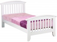 Sweet Dreams Ruby White 3ft Single Bed Frame Thumbnail