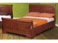 Sweet Dreams Jackdaw 5ft Kingsize Wild Cherry Wooden Bed Frame Thumbnail