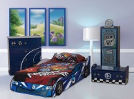 Sweet Dreams Formula Blue 3ft Single Car Bed Thumbnail