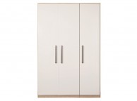 Sweet Dreams Gloss White 3 Door Wardrobe Thumbnail