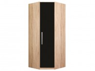 Sweet Dreams Gloss Black Corner Wardrobe Thumbnail