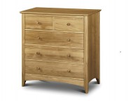 Julian Bowen Kendal Pine 3 + 2 Drawer Chest Thumbnail