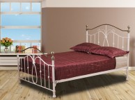 Sweet Dreams Carnival 5ft Kingsize Cream Metal Bed Frame Thumbnail