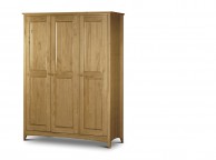 Julian Bowen Kendal Pine 3 Door Wardrobe Thumbnail