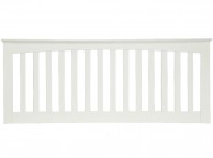 Serene Amelia 3ft Single White Wooden Headboard Thumbnail