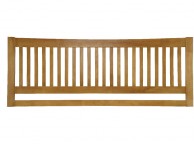 Serene Mya Honey Oak Finish 3ft Single Wooden Headboard Thumbnail