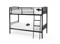 Serene Oslo Black Metal Bunk Bed Thumbnail