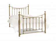 Bentley Designs Juliette 4ft6 Double Brass Metal Bed Frame Thumbnail