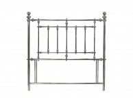 Bentley Designs Imperial 4ft6 Double Nickel Metal Headboard Thumbnail