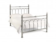 Bentley Designs Krystal 6ft Super Kingsize Nickel Metal Bed Frame Thumbnail