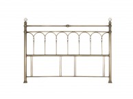 Bentley Designs Krystal 6ft Super Kingsize Brass Metal Headboard Thumbnail