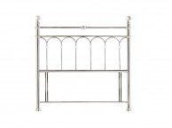 Bentley Designs Krystal 5ft Kingsize Chrome Metal Headboard Thumbnail