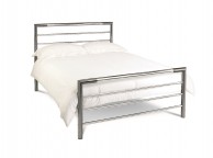 Bentley Designs Urban 4ft6 Double Chrome Metal Bed Frame Thumbnail