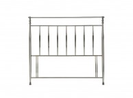 Bentley Designs Arden 5ft Kingsize Nickel Metal Headboard Thumbnail