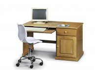 Julian Bowen Pickwick Pine Surfer Study Desk Thumbnail