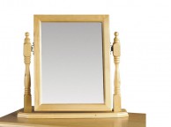 Julian Bowen Pickwick Pine Wooden Dressing Table Mirror Thumbnail