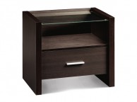 Julian Bowen Havana Wenge 1 Drawer Bedside Thumbnail