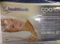 Healthbeds Luxury High Profile Talalay Latex Pillow Thumbnail