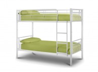 Julian Bowen Atlas White Metal Bunk Bed Thumbnail