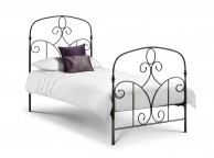 Julian Bowen Corsica 3ft Single Black Metal Bed Frame Thumbnail