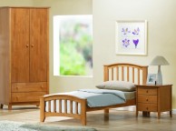 Joseph Elle 3ft Single Wooden Bed Frame Thumbnail