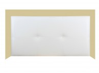 Airsprung Utah 4ft6 Double Faux Leather Headboard (Choice Of Colours) Thumbnail