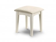 Julian Bowen La Rochelle Stone White Dressing Table Stool Thumbnail