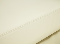 Serene Tromso Cream Faux Leather Recliner Chair Thumbnail