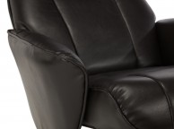 Serene Bergen Brown Faux Leather Recliner Chair Thumbnail