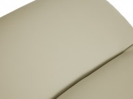 Serene Halden Taupe Faux Leather Recliner Chair Thumbnail