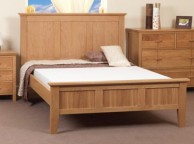 Sweet Dreams Robin 4ft 6 Double Bed Frame in Oak Thumbnail