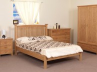 Sweet Dreams Wren 5ft Kingsize Bed Frame in Oak Thumbnail