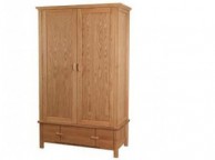 Sweet Dreams Wren 2 Door Wardrobe in Oak Thumbnail