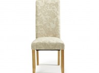 Floral fabric dining chairs store